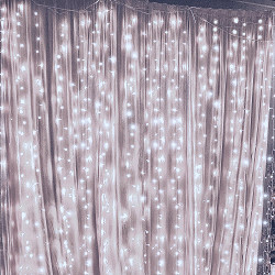 Amazon.com: Twinkle Star, 8.26 Inches Indoor Outdoor, LED String Light for  Christmas Wedding Party Home Garden Bedroom Wall Decoration (White) : Home  & Kitchen